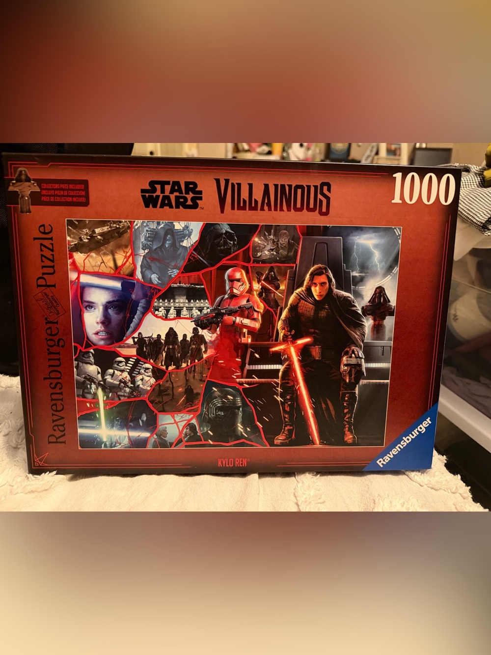 Ravensburger Star Wars Villainous Kylo Ren Puzzle - Red, Black